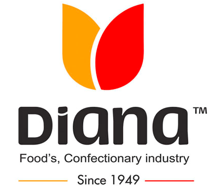 Diana Food's Confectionary industry logo